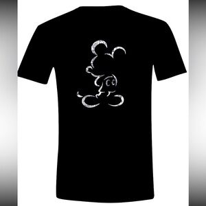 Mickey Mouse From Hare Wear Apparel... Black, Unisex Multiple Sizes